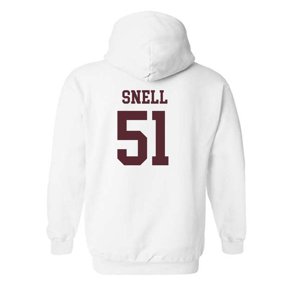 Texas State - NCAA Football : Darian Snell - Classic Shersey Hooded Sweatshirt-1