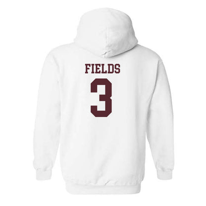 Texas State - NCAA Men's Basketball : Robert Fields - Classic Shersey Hooded Sweatshirt-1