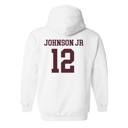 Texas State - NCAA Football : Lorenzo Johnson Jr - Classic Shersey Hooded Sweatshirt-1
