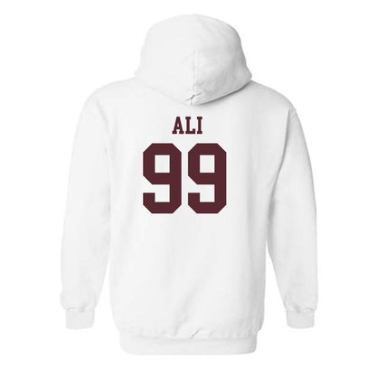 Texas State - NCAA Football : Jussiah Ali - Classic Shersey Hooded Sweatshirt-1
