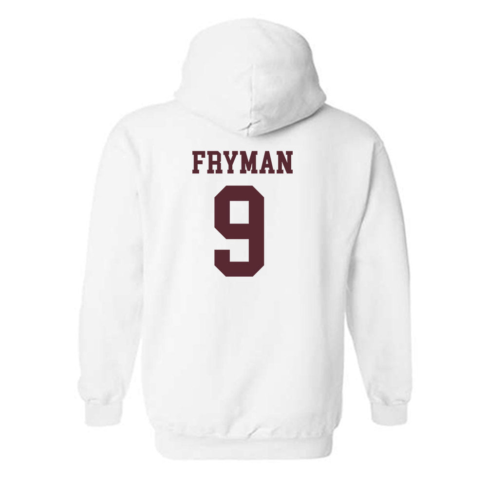 Texas State - NCAA Baseball : Bennett Fryman - Classic Shersey Hooded Sweatshirt-1