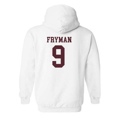Texas State - NCAA Baseball : Bennett Fryman - Classic Shersey Hooded Sweatshirt-1