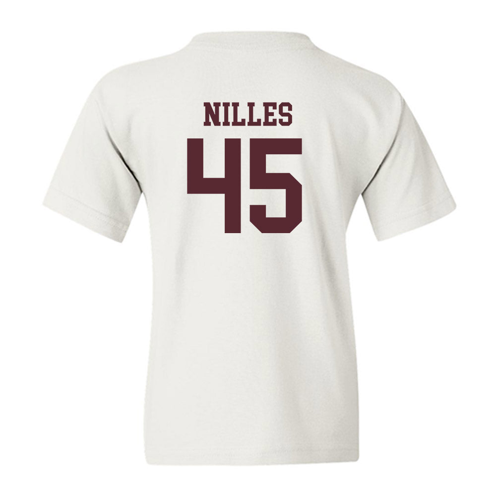 Texas State - NCAA Football : Cole Nilles - Classic Shersey Youth T-Shirt-1