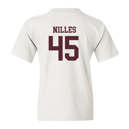 Texas State - NCAA Football : Cole Nilles - Classic Shersey Youth T-Shirt-1