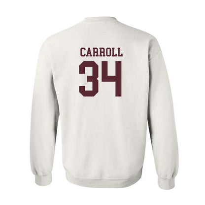 Texas State - NCAA Baseball : Coll Carroll - Classic Shersey Crewneck Sweatshirt-1