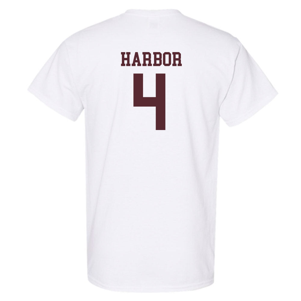 Texas State - NCAA Women's Basketball : Myla Harbor - Classic Shersey T-Shirt-1