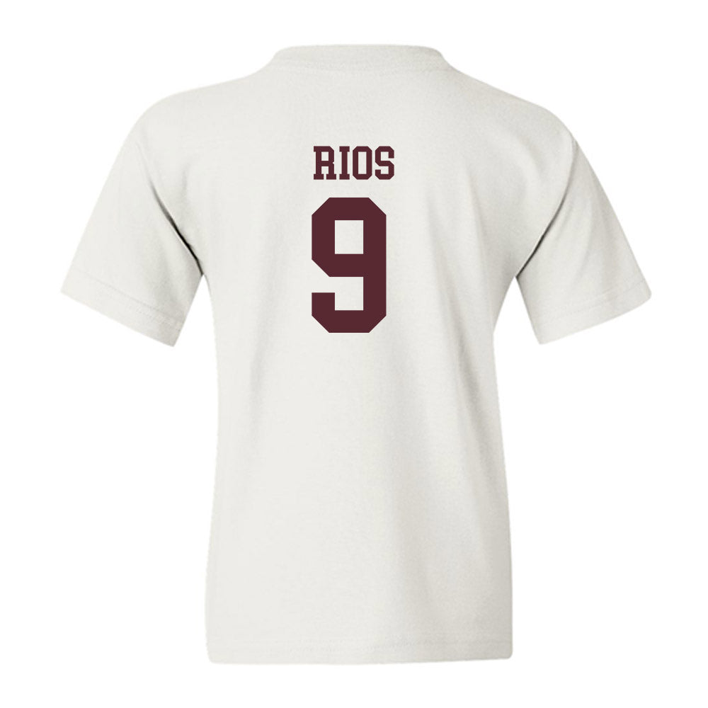 Texas State - NCAA Football : Jaden Rios - Classic Shersey Youth T-Shirt-1