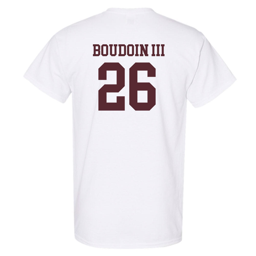 Texas State - NCAA Football : Michael Boudoin III - Classic Shersey T-Shirt-1