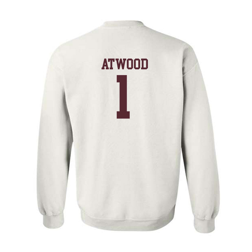Texas State - NCAA Football : Amarion Atwood - Classic Shersey Crewneck Sweatshirt-1