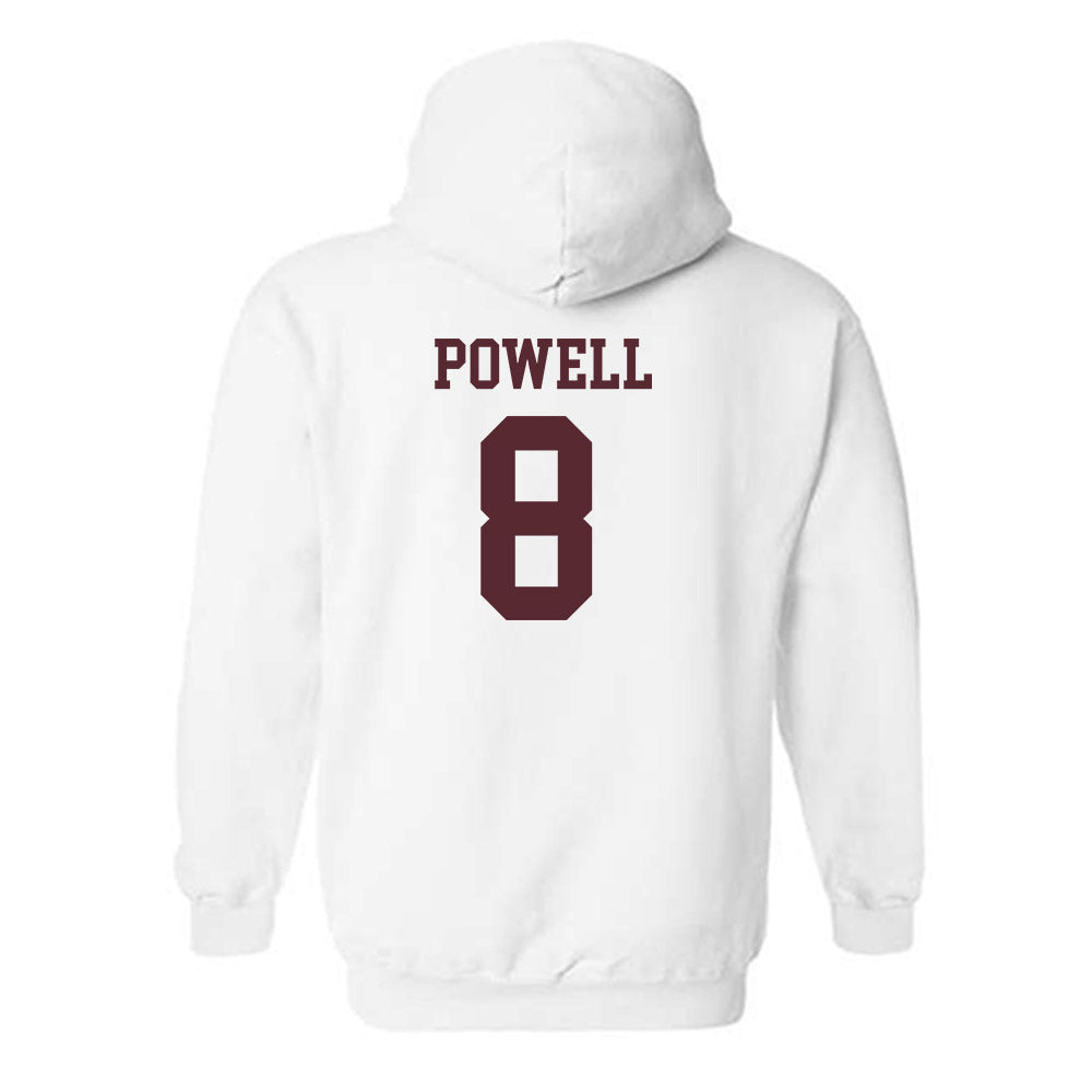 Texas State - NCAA Baseball : Davis Powell - Classic Shersey Hooded Sweatshirt-1