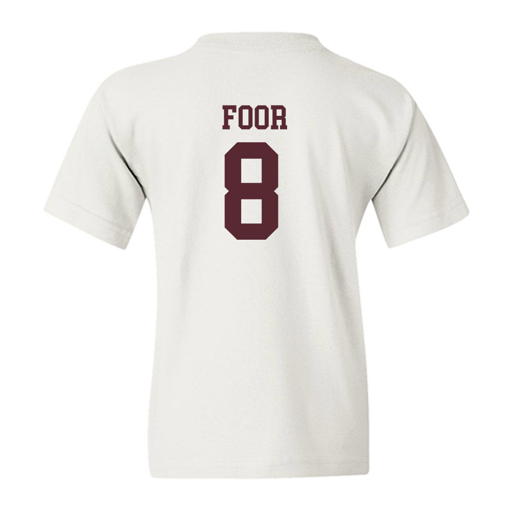 Texas State - NCAA Baseball : Daylen Foor - Classic Shersey Youth T-Shirt-1