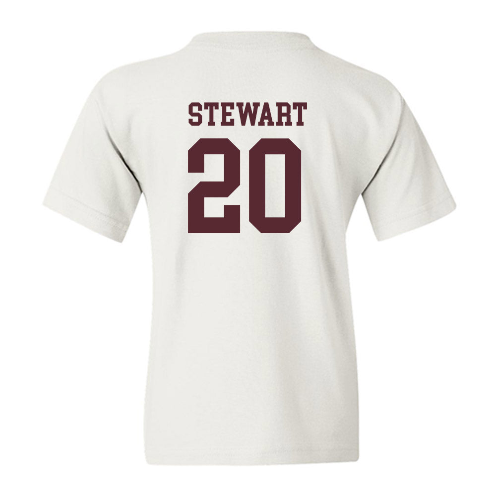 Texas State - NCAA Women's Basketball : Kyaija Stewart - Classic Shersey Youth T-Shirt-1