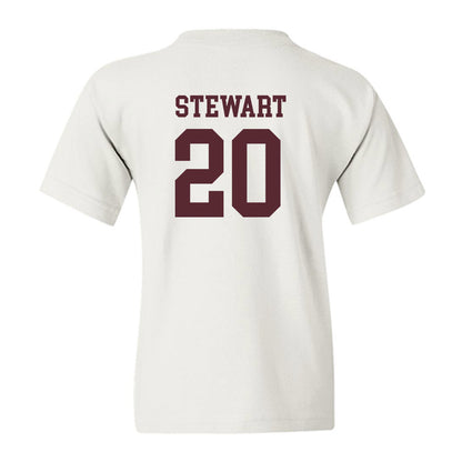Texas State - NCAA Women's Basketball : Kyaija Stewart - Classic Shersey Youth T-Shirt-1