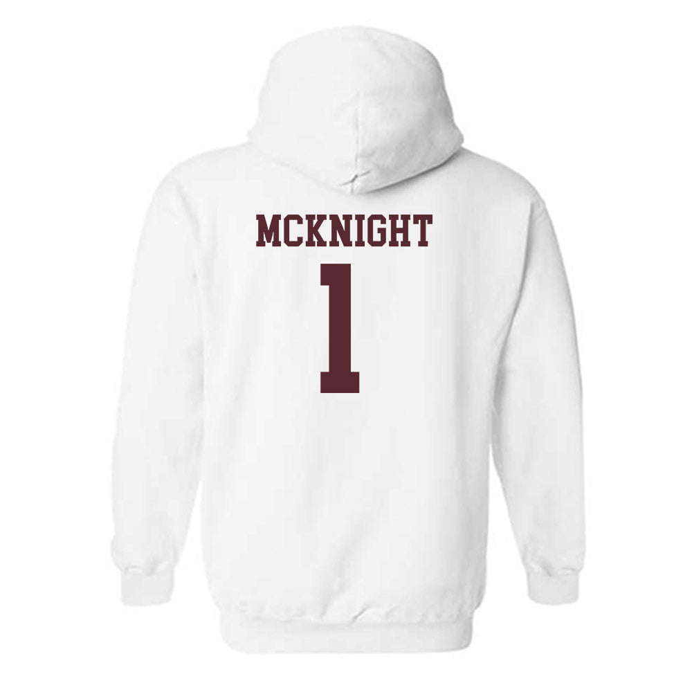 Texas State - NCAA Baseball : Jaxon McKnight - Classic Shersey Hooded Sweatshirt-1