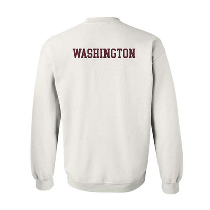 Texas State - NCAA Women's Track & Field : Sanaa Washington - Classic Shersey Crewneck Sweatshirt-1