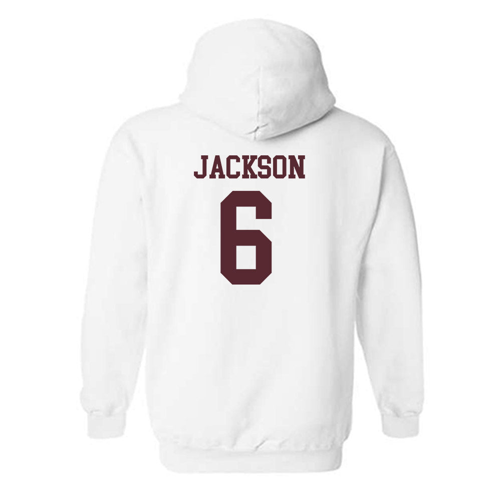 Texas State - NCAA Football : Dylan Jackson - Classic Shersey Hooded Sweatshirt-1