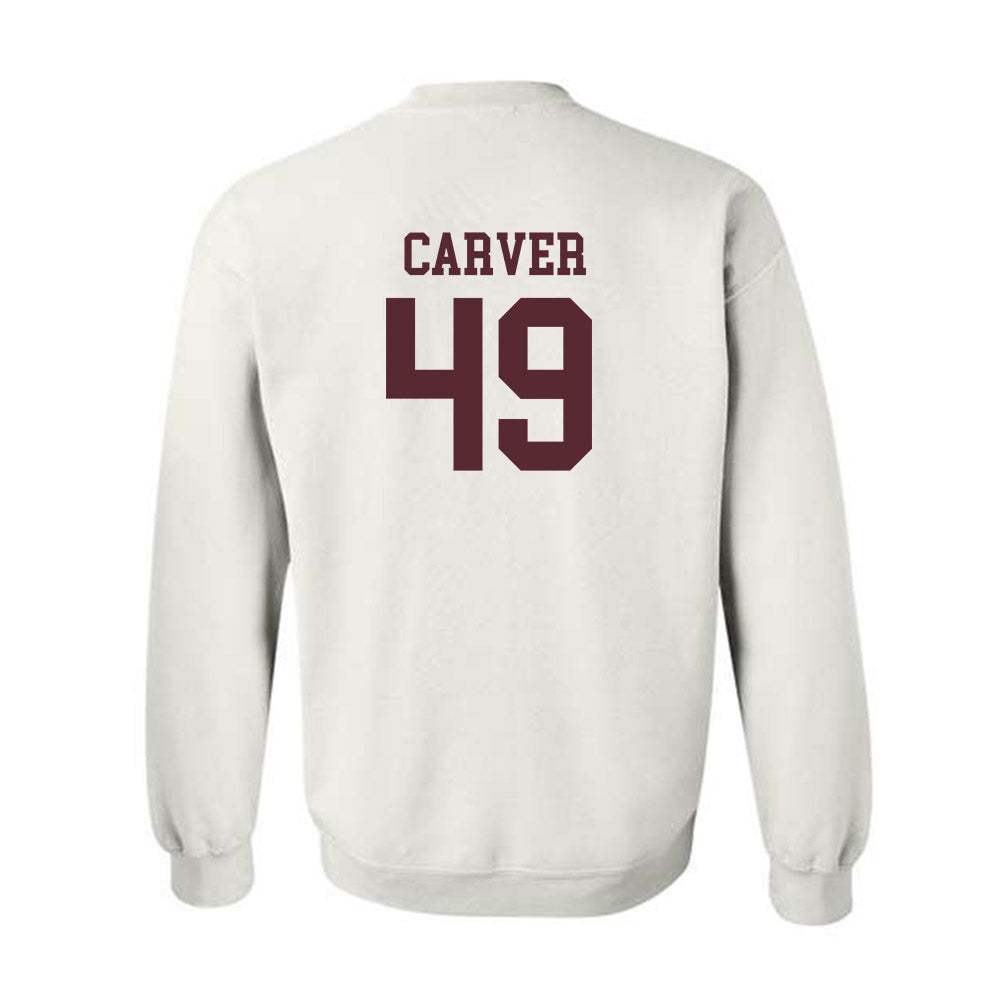 Texas State - NCAA Football : Blaine Carver - Classic Shersey Crewneck Sweatshirt-1