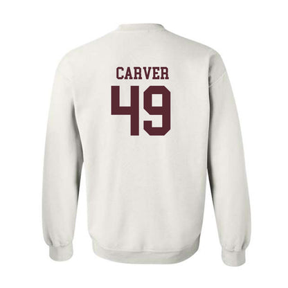 Texas State - NCAA Football : Blaine Carver - Classic Shersey Crewneck Sweatshirt-1