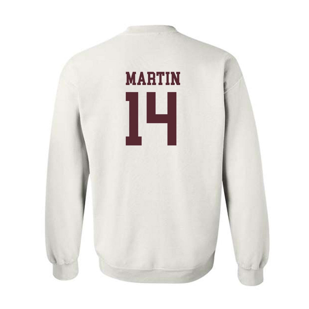 Texas State - NCAA Football : Jordan Martin - Classic Shersey Crewneck Sweatshirt-1