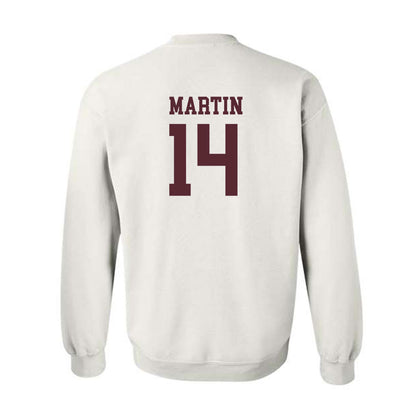 Texas State - NCAA Football : Jordan Martin - Classic Shersey Crewneck Sweatshirt-1