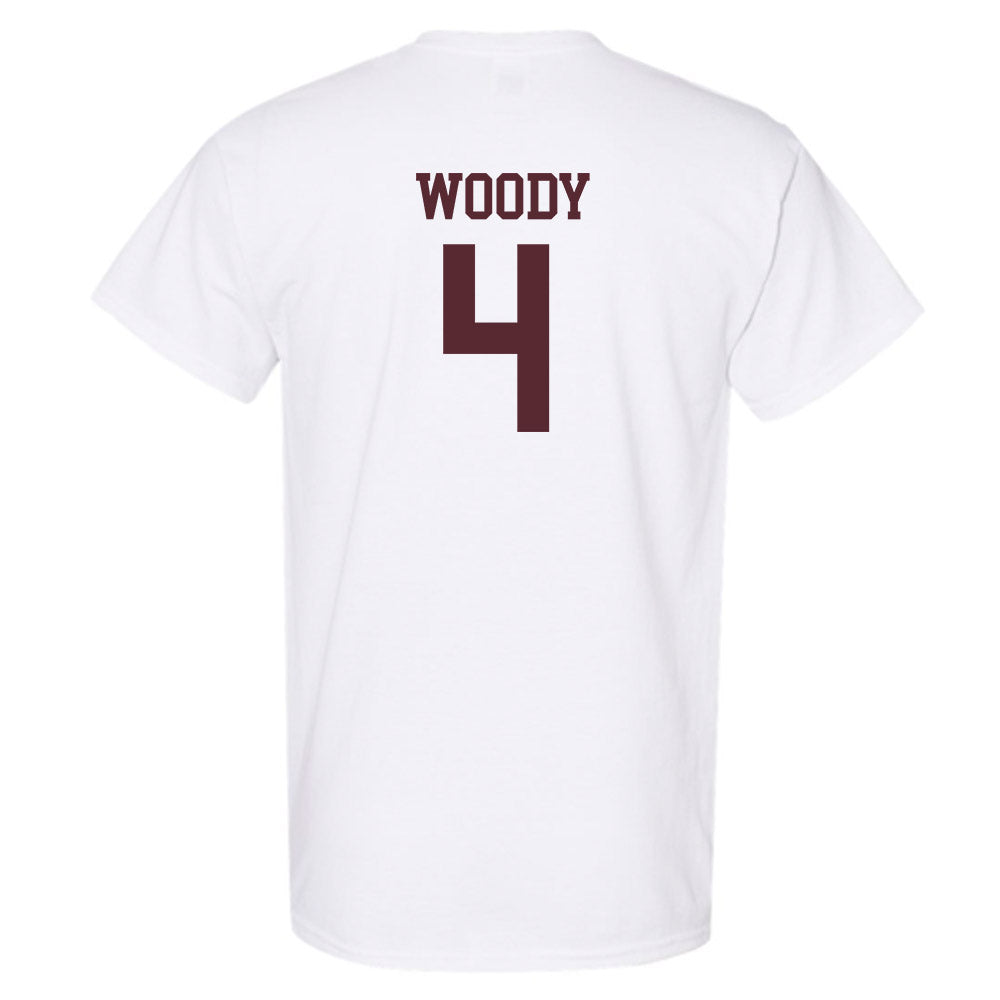 Texas State - NCAA Football : Tae Woody - Classic Shersey T-Shirt-1