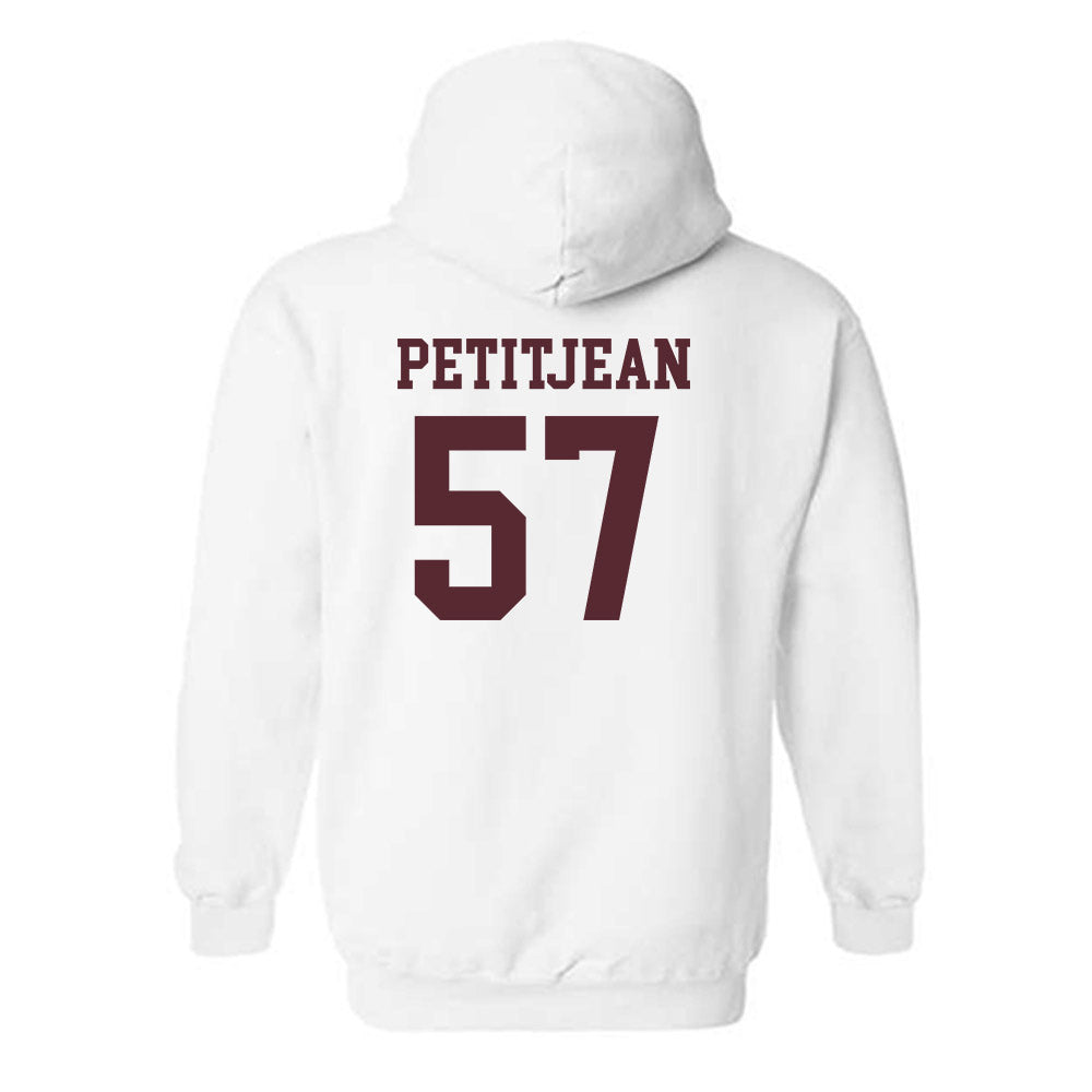 Texas State - NCAA Football : Lincoln Petitjean - Classic Shersey Hooded Sweatshirt-1