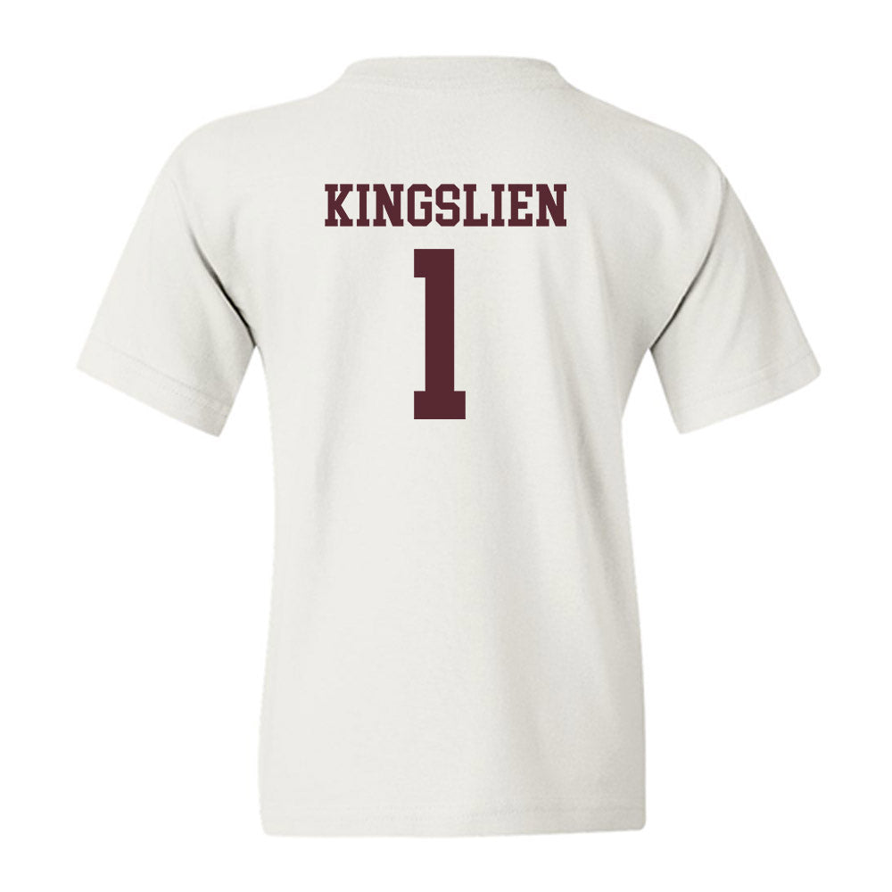 Texas State - NCAA Softball : Maddie Kingslien - Classic Shersey Youth T-Shirt-1