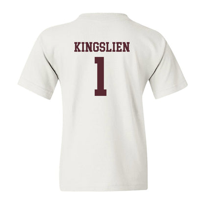 Texas State - NCAA Softball : Maddie Kingslien - Classic Shersey Youth T-Shirt-1