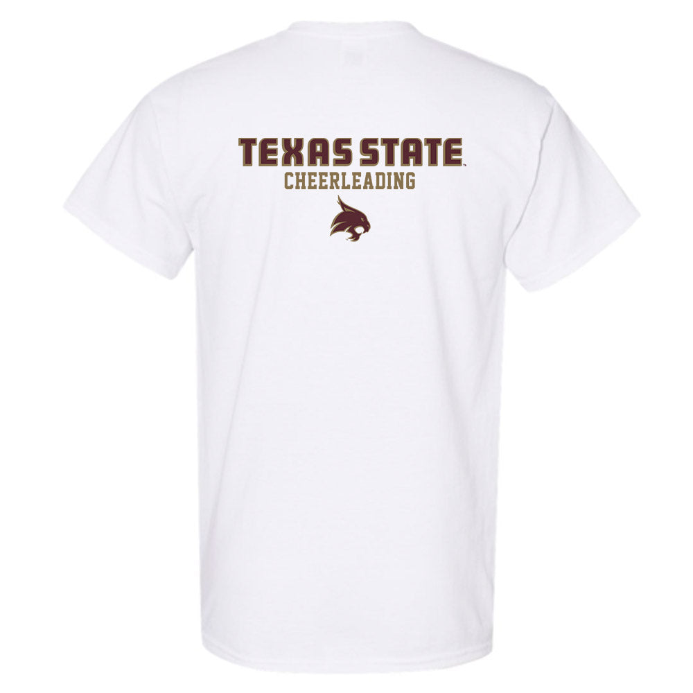 Texas State - NCAA Cheerleading : Taylor Reid - Classic Shersey T-Shirt-1