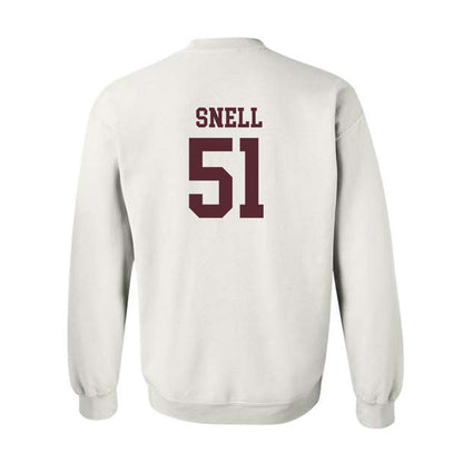 Texas State - NCAA Football : Darian Snell - Classic Shersey Crewneck Sweatshirt-1