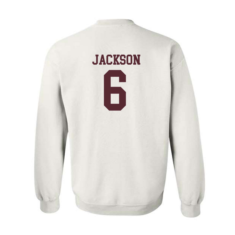 Texas State - NCAA Football : Davian Jackson - Classic Shersey Crewneck Sweatshirt-1
