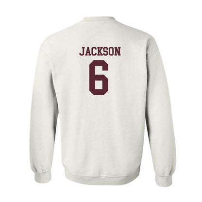 Texas State - NCAA Football : Davian Jackson - Classic Shersey Crewneck Sweatshirt-1