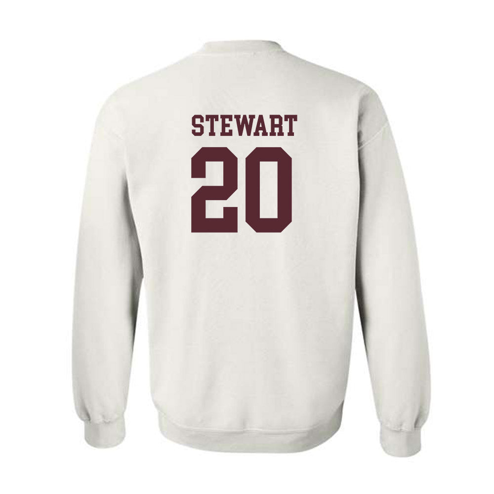 Texas State - NCAA Women's Basketball : Kyaija Stewart - Classic Shersey Crewneck Sweatshirt-1