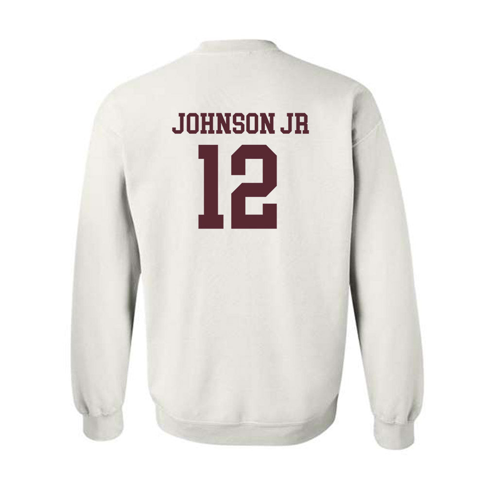 Texas State - NCAA Football : Lorenzo Johnson Jr - Classic Shersey Crewneck Sweatshirt-1
