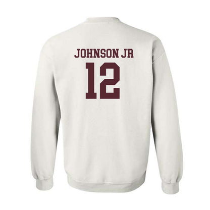 Texas State - NCAA Football : Lorenzo Johnson Jr - Classic Shersey Crewneck Sweatshirt-1