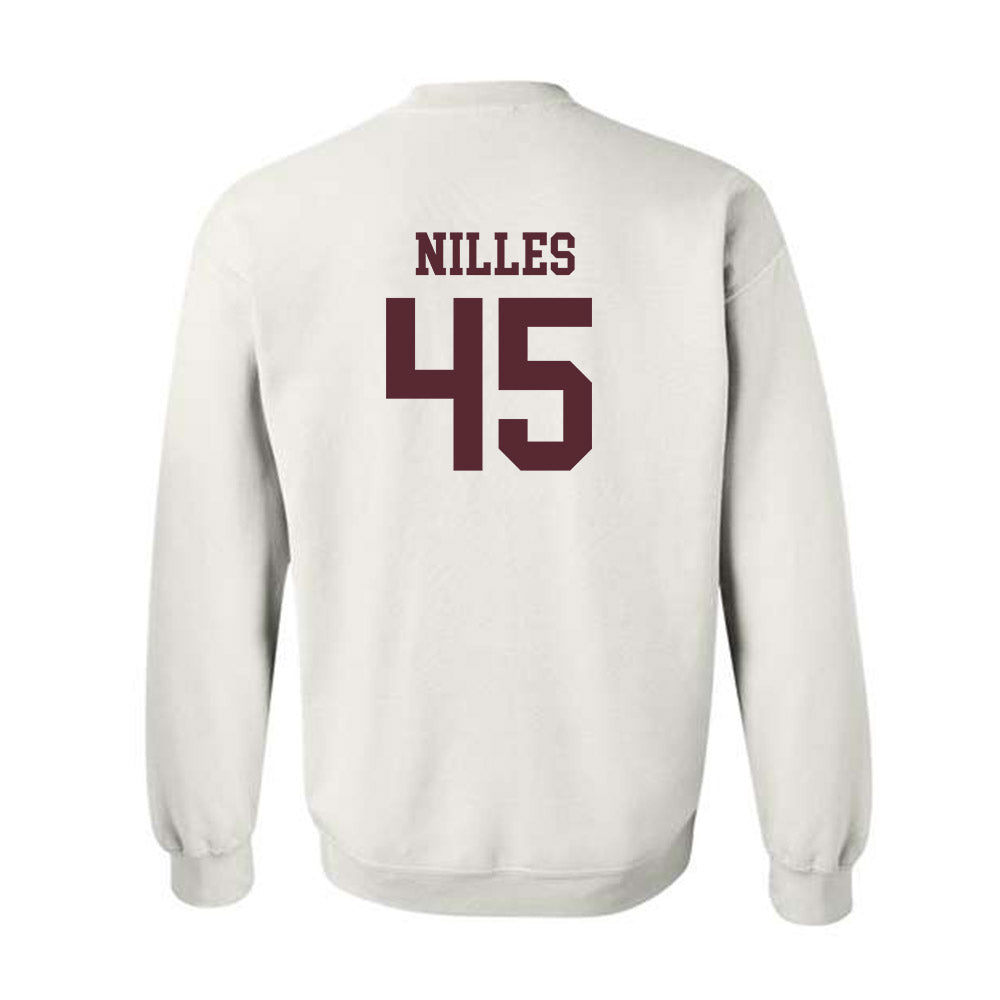 Texas State - NCAA Football : Cole Nilles - Classic Shersey Crewneck Sweatshirt-1