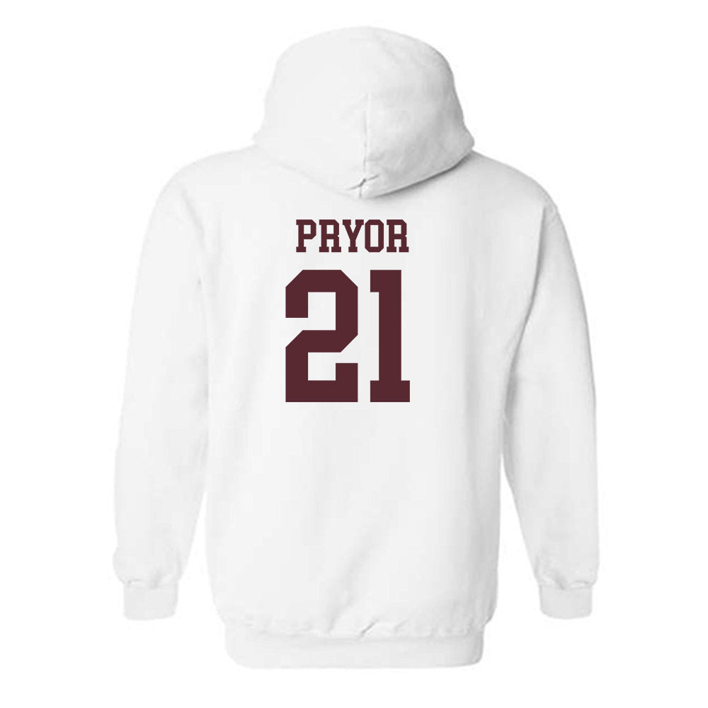 Texas State - NCAA Football : Cole Pryor - Classic Shersey Hooded Sweatshirt-1