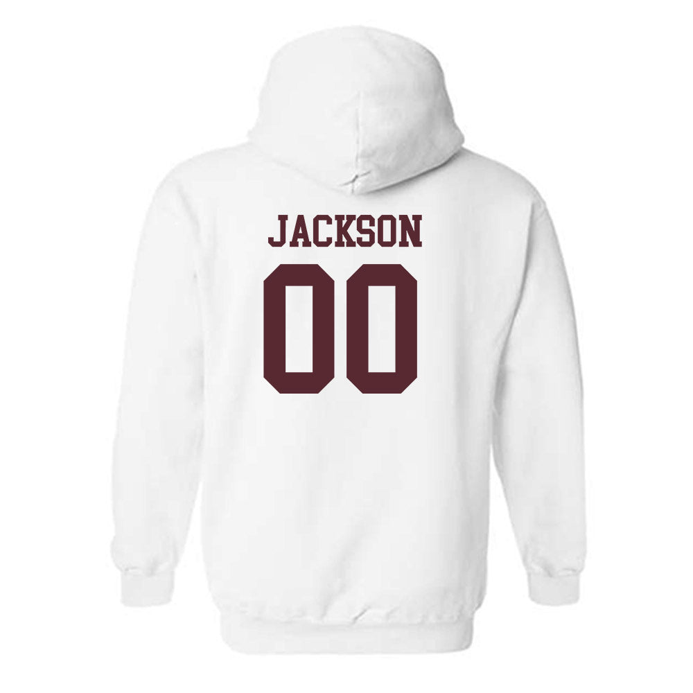 Texas State - NCAA Football : Davian Jackson - Classic Shersey Hooded Sweatshirt-1