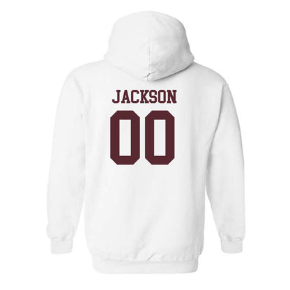 Texas State - NCAA Football : Davian Jackson - Classic Shersey Hooded Sweatshirt-1