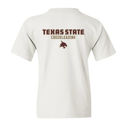 Texas State - NCAA Cheerleading : Morgan Roy - Classic Shersey Youth T-Shirt-1