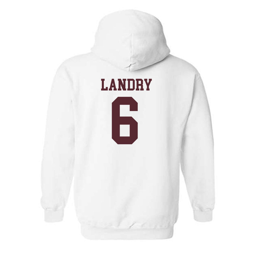 Texas State - NCAA Football : Jo’Laison Landry - Classic Shersey Hooded Sweatshirt-1