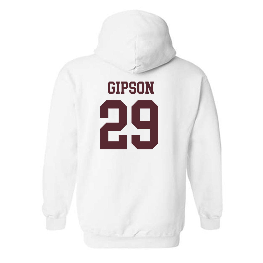 Texas State - NCAA Football : Greg Gipson - Classic Shersey Hooded Sweatshirt-1