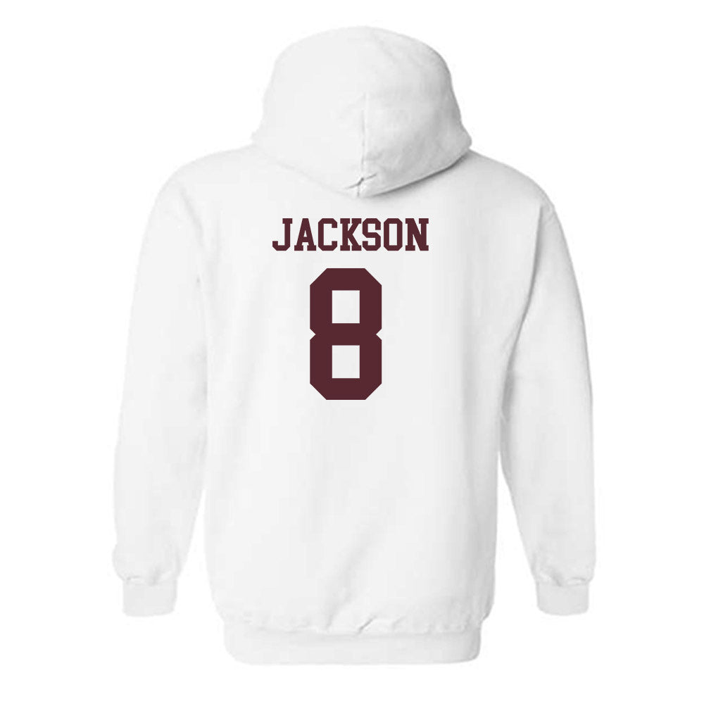 Texas State - NCAA Football : Brad Jackson - Classic Shersey Hooded Sweatshirt-1