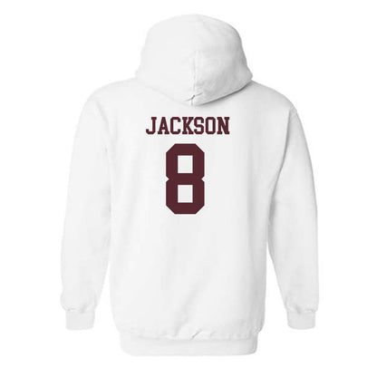 Texas State - NCAA Football : Brad Jackson - Classic Shersey Hooded Sweatshirt-1
