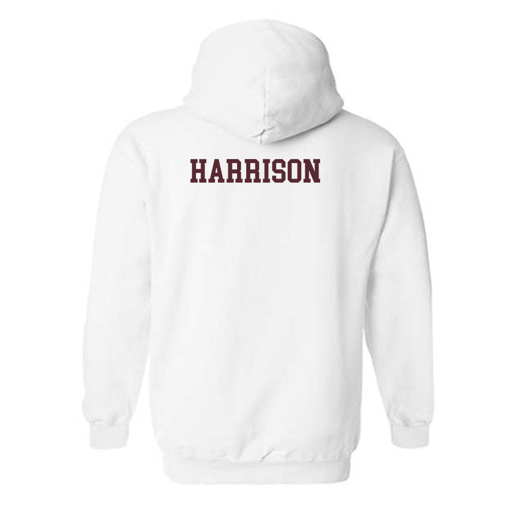Texas State - NCAA Men's Track & Field : Ryder Harrison - Classic Shersey Hooded Sweatshirt-1
