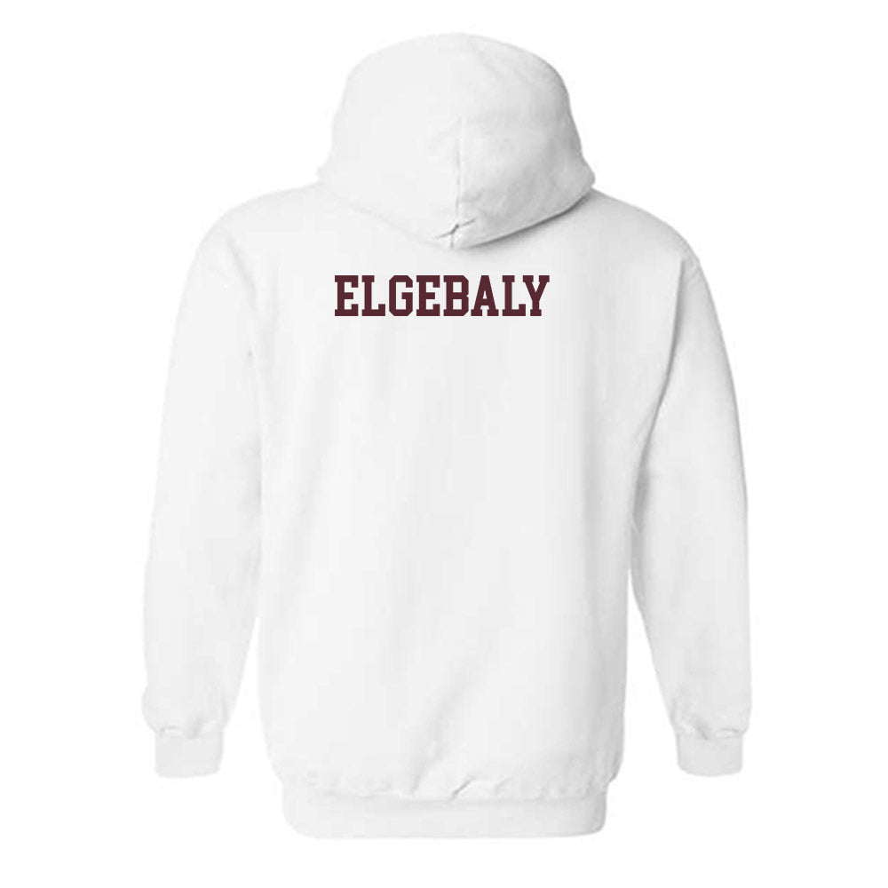 Texas State - NCAA Men's Track & Field : Adam Elgebaly - Classic Shersey Hooded Sweatshirt-1