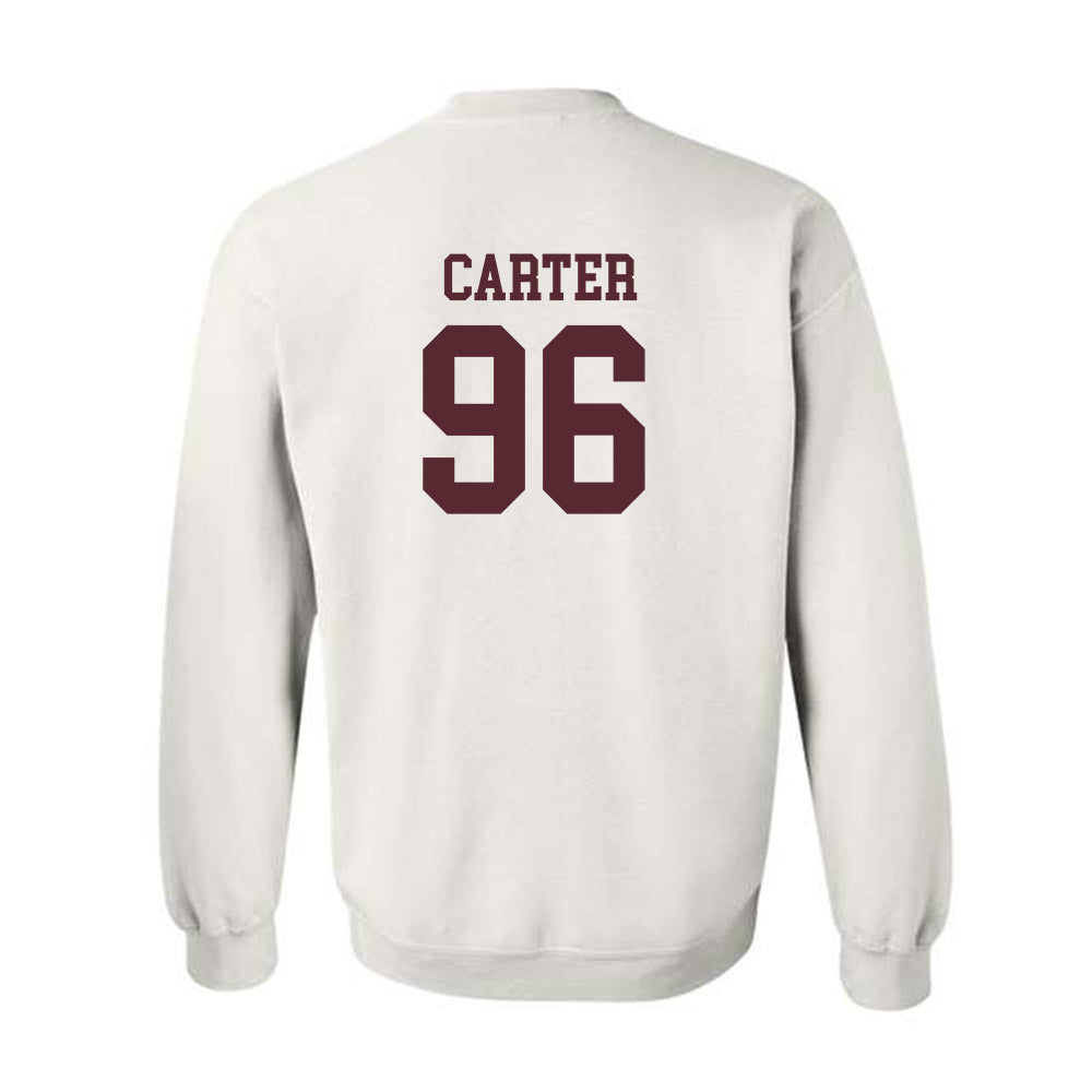 Texas State - NCAA Football : Bryce Carter - Classic Shersey Crewneck Sweatshirt-1