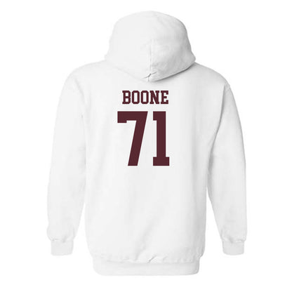 Texas State - NCAA Football : William Boone - Classic Shersey Hooded Sweatshirt-1