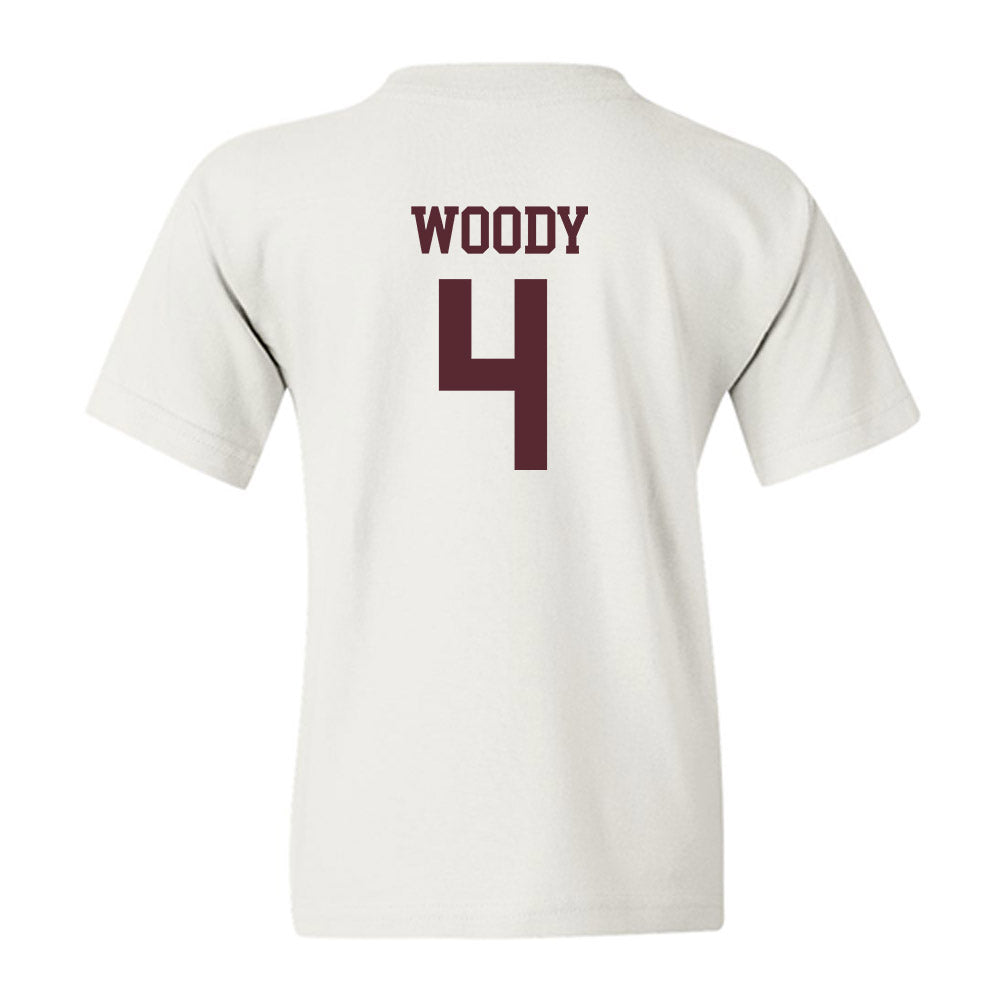 Texas State - NCAA Football : Tae Woody - Classic Shersey Youth T-Shirt-1
