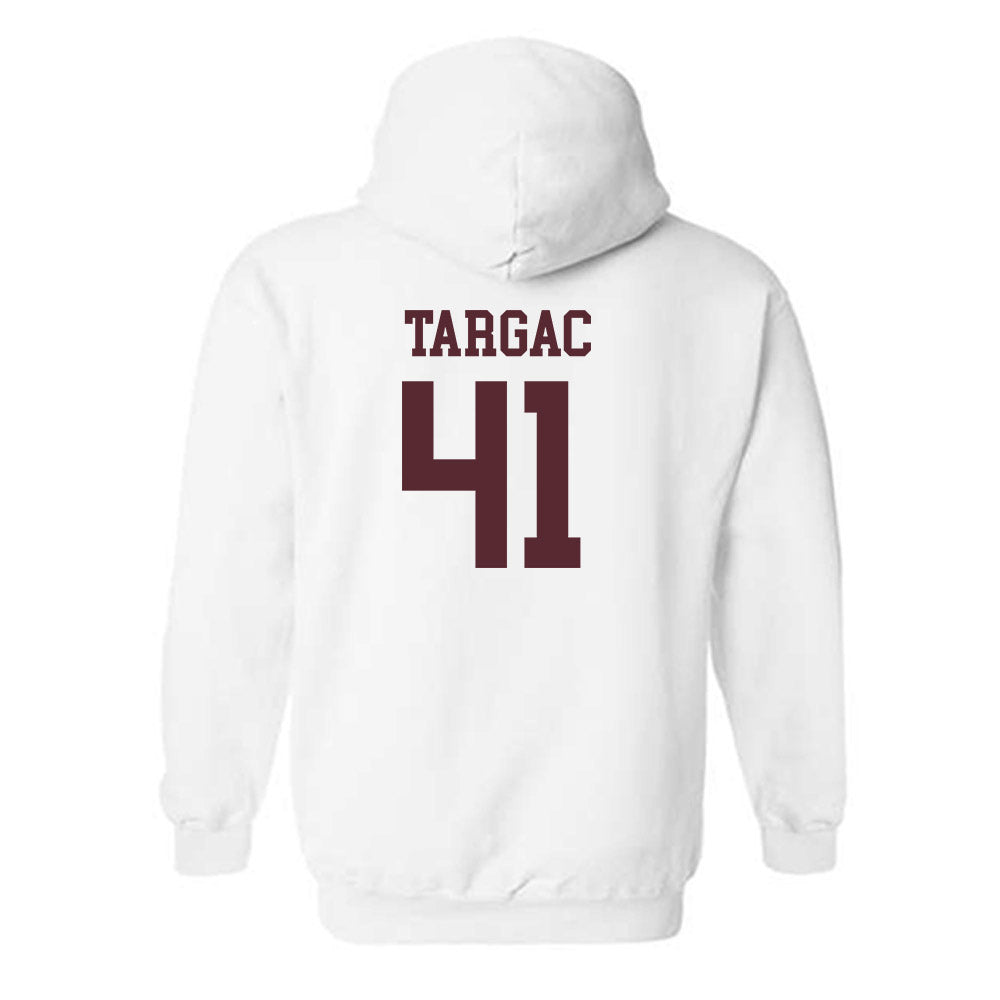 Texas State - NCAA Baseball : Titan Targac - Classic Shersey Hooded Sweatshirt-1